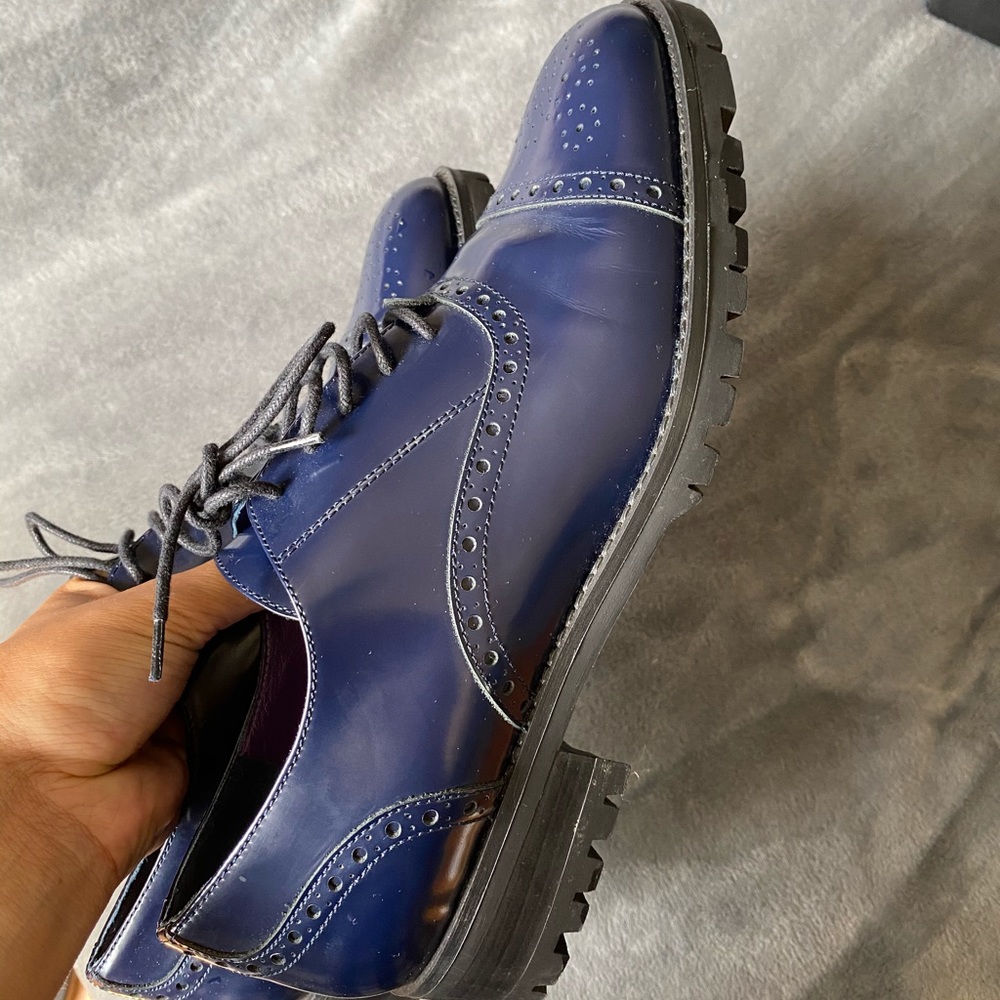 Oxford Navy Anika Shoes